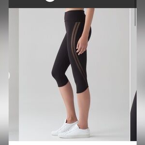 Lululemon Sunsetter Crop 17 Inch in Black